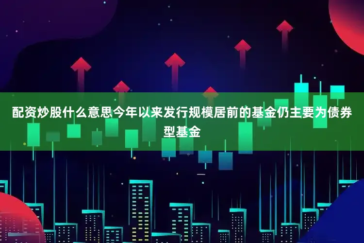 配资炒股什么意思今年以来发行规模居前的基金仍主要为债券型基金